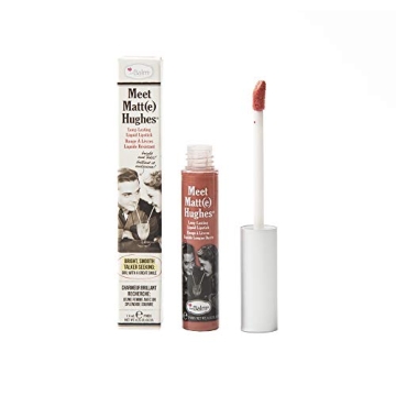 theBalm Meet Matt(e) Hughes Long Lasting Liquid Lipstick - Vibrant Colors, Comfortable Wear