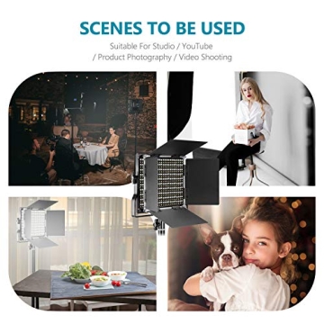 Neewer 660 Bi-Color Dimmable LED Video Light Panel