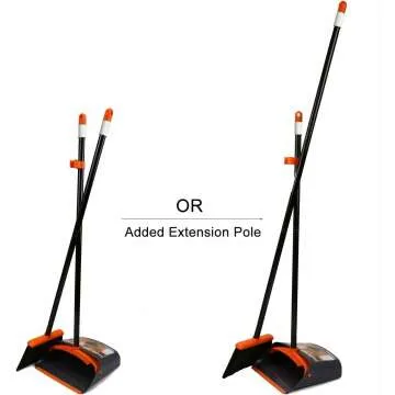 TreeLen Broom and Dustpan Set - 52" Handle