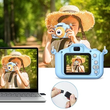 JCC Kids Camera for 3-12 Year Olds, 20MP Portable Selfie Toy