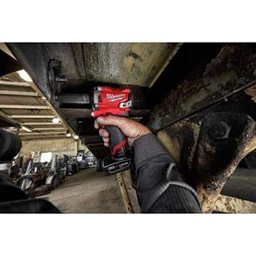 Compact Milwaukee M12 FUEL 12V Brushless Impact Wrench
