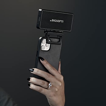 BIGSOFTI Portable LED Soft Selfie Light - USB Rechargeable