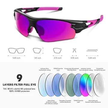 BEACOOL Polarized Sports Sunglasses UV400 Protection