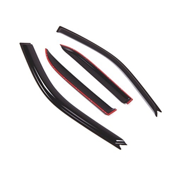 TuningPros Outside Mount Window Vent Visors Rain Guards Compatible with Lexus IS300 2001-2005 | Side...