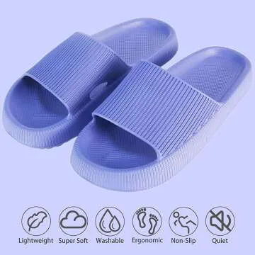 Comfy Cloud Slippers for Women & Men - Indoor & Outdoor