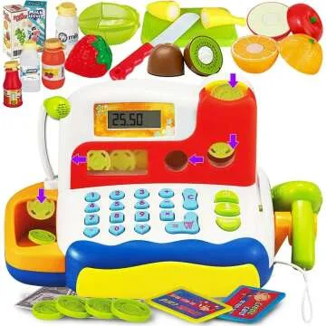 Interactive Cash Register Playset for Kids