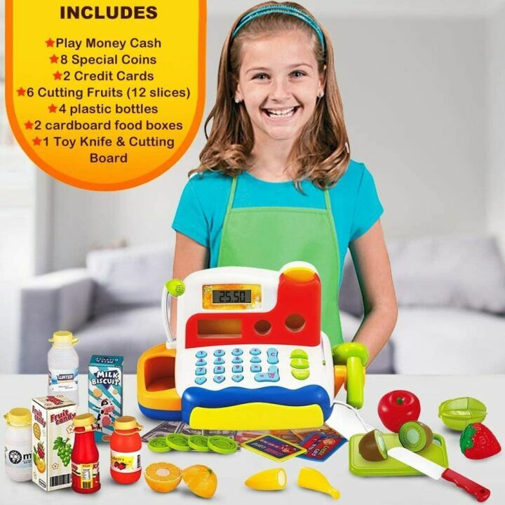 Interactive Cash Register Playset for Kids