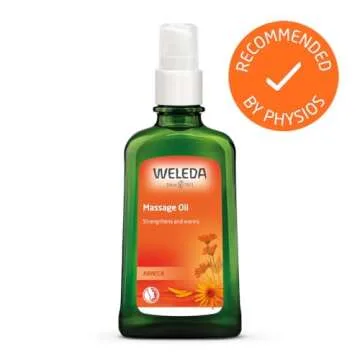 Weleda Arnica Muscle Massage Oil, 3.4 Fluid Ounce, Plant Rich Massage Oil with Birch, Sunflower and Olive Oils