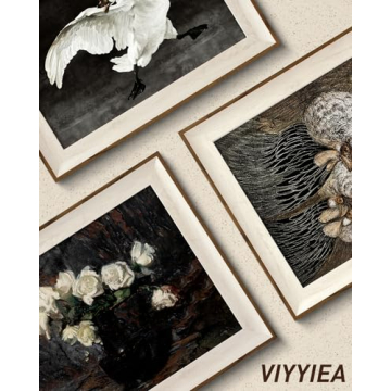 Stylish VIYYEA Vintage Framed Wall Art for Home Decor