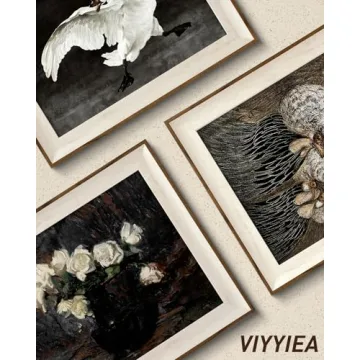 Stylish VIYYEA Vintage Framed Wall Art for Home Decor