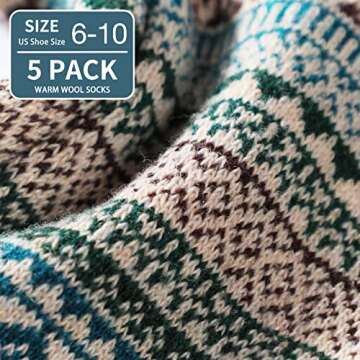 Clothirily Wool Socks - Cozy & Stylish Winter Essential