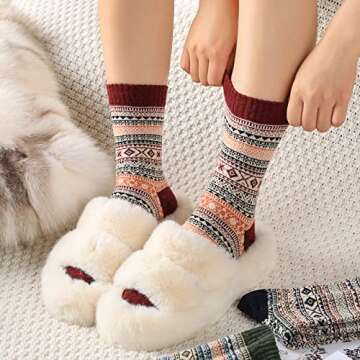Clothirily Wool Socks - Cozy & Stylish Winter Essential