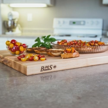 John Boos Block R-Board Wood Cutting Board, Maple 24x18