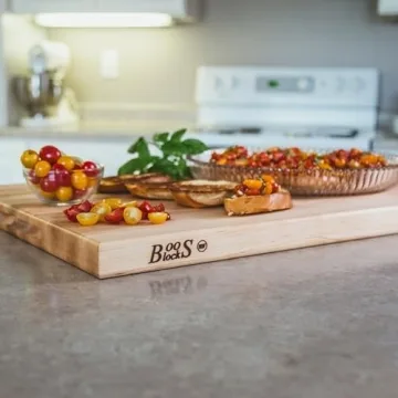 John Boos Block R-Board Wood Cutting Board, Maple 24x18