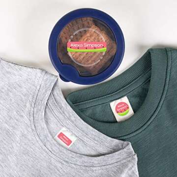 Name Bubbles - Custom Name Labels for Daycare, School, and Camp (102 Labels - 3 Sizes) - Personalize...