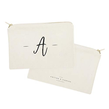 The Cotton & Canvas Co. Personalized Makeup Travel Pouch