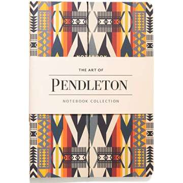 The Art of Pendleton Notebook Collection (Pattern Notebooks, Artistic Notebooks, Artist Notebooks, L...