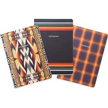 The Art of Pendleton Notebook Collection (Pattern Notebooks, Artistic Notebooks, Artist Notebooks, Lined Notebooks)
