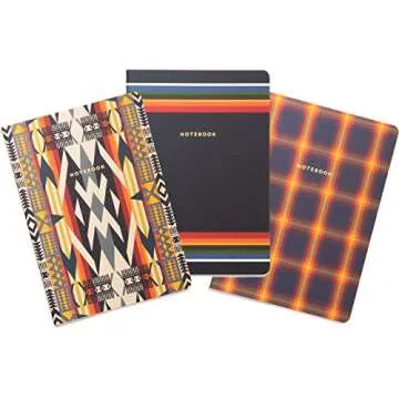 The Art of Pendleton Notebook Collection (Pattern Notebooks, Artistic Notebooks, Artist Notebooks, Lined Notebooks)