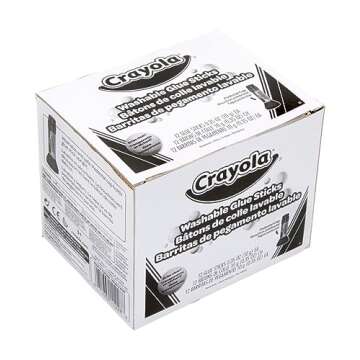 Crayola Washable Glue Sticks for Kids Crafting Supplies