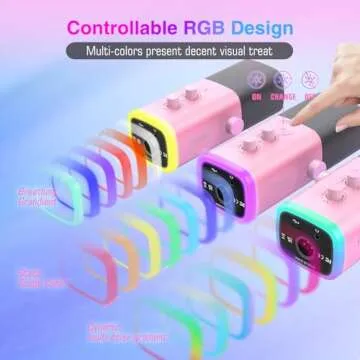 FIFINE AM8 Pink USB/XLR Microphone for Streaming and Gaming