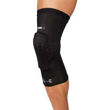 Under Armour Basketball Hex Pad Leg Sleeve - Compression Fit for Sports