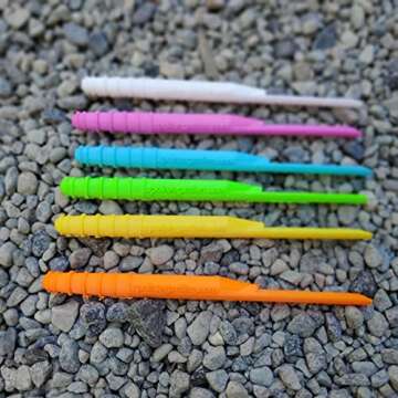 Imperfect Little Dibby Garden Tool - Dibber, Dibbler, Seed Sowing Tool, Transplant Seedlings, Graduated Depth Markings Yellow