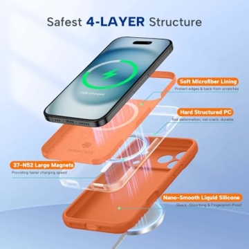 Miracase Magnetic Case for iPhone 17 Pro Max - Stylish Protection