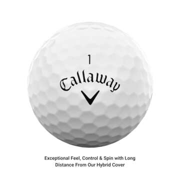 Callaway Golf Supersoft Golf Balls (2023 Version, White)