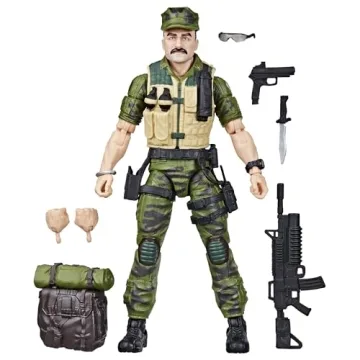 G.I. Joe Leatherneck 6-Inch Action Figure with 8 Accessories - Premium Collectible