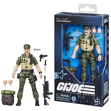 G.I. Joe Leatherneck 6-Inch Action Figure with 8 Accessories