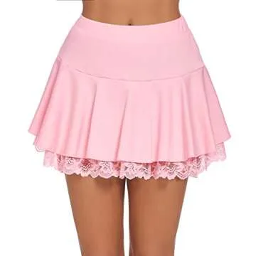 Avidlove Pleated Mini Skirt for Women - Stylish Lingerie