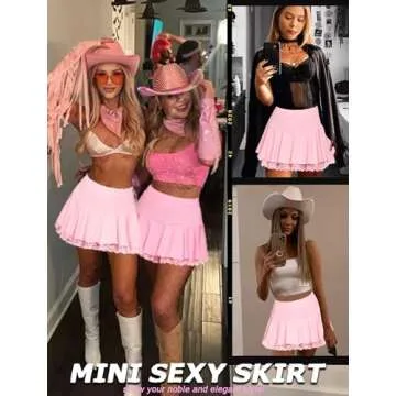 Avidlove Pleated Mini Skirt for Women - Stylish Lingerie