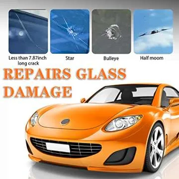 Windshield Repair Kit for Quick Chip Fixes in Minutes