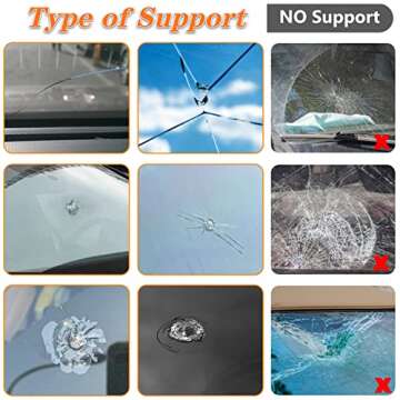 Windshield Repair Kit for Quick Chip Fixes in Minutes