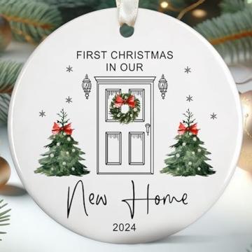 First Home Ornament 2024 - Perfect Housewarming Gift Idea