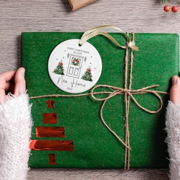 First Home Ornament 2024 - Unique Housewarming Gift