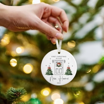 First Home Ornament 2024 - Unique Housewarming Gift