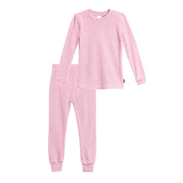 Made in USA Little Girls Thermal Underwear Set Perfect for Sensitive Skin SPD Sensory Friendly Base ...
