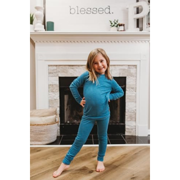 Little Girls Thermal Underwear Set for Sensitive Skin