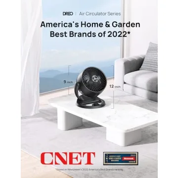 Dreo FoxOne Fan - 12 Inch, Quiet, Adjustable, Powerful Airflow