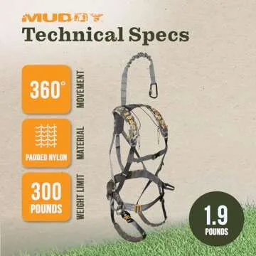 MUDDY Ambush Safety Harness for Outdoor Enthusiasts