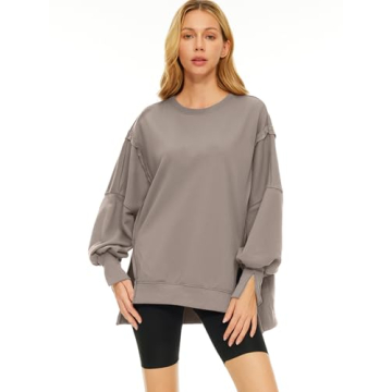 Trendy Queen Oversized Crewneck Sweatshirt - Cozy Style