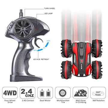 Amphibious Remote Control Car for Kids Outdoor Fun