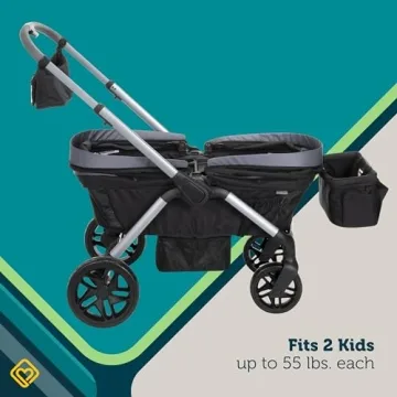 Safety 1st Summit Wagon Stroller for 2 Kids Convenience