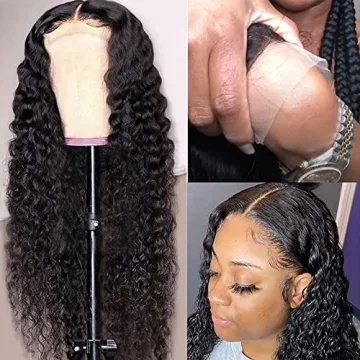 Gaozhao 30 Inch 13x6 Lace Front Wig - Deep Wave Style