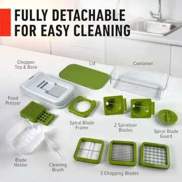 Mueller Pro-Series Veggie Chopper for Effortless Meal Prep