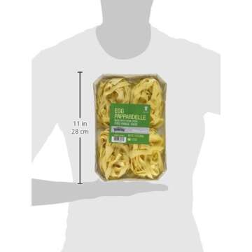 Compagnia Sanremo San Remo Italian Egg Pappardelle Pasta - Non-Gmo, Free Range Egg Traditional Pappardelle - 10 Oz (Pack Of 1) - Product Of Italy