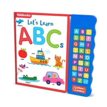 Engaging ABC Book with Fun Sound Buttons for Toddlers