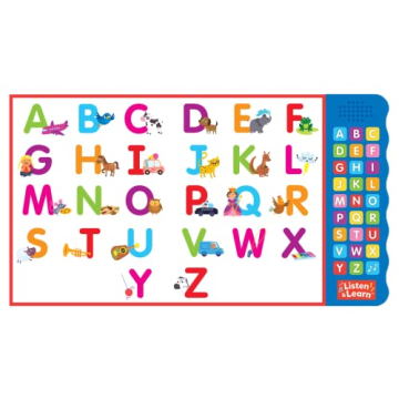 Engaging ABC Book with Fun Sound Buttons for Toddlers